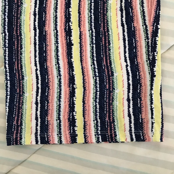 New Directions Striped Capri Lounge Pajama Pants 2X NWT Cotton Rayon - Picture 10 of 14